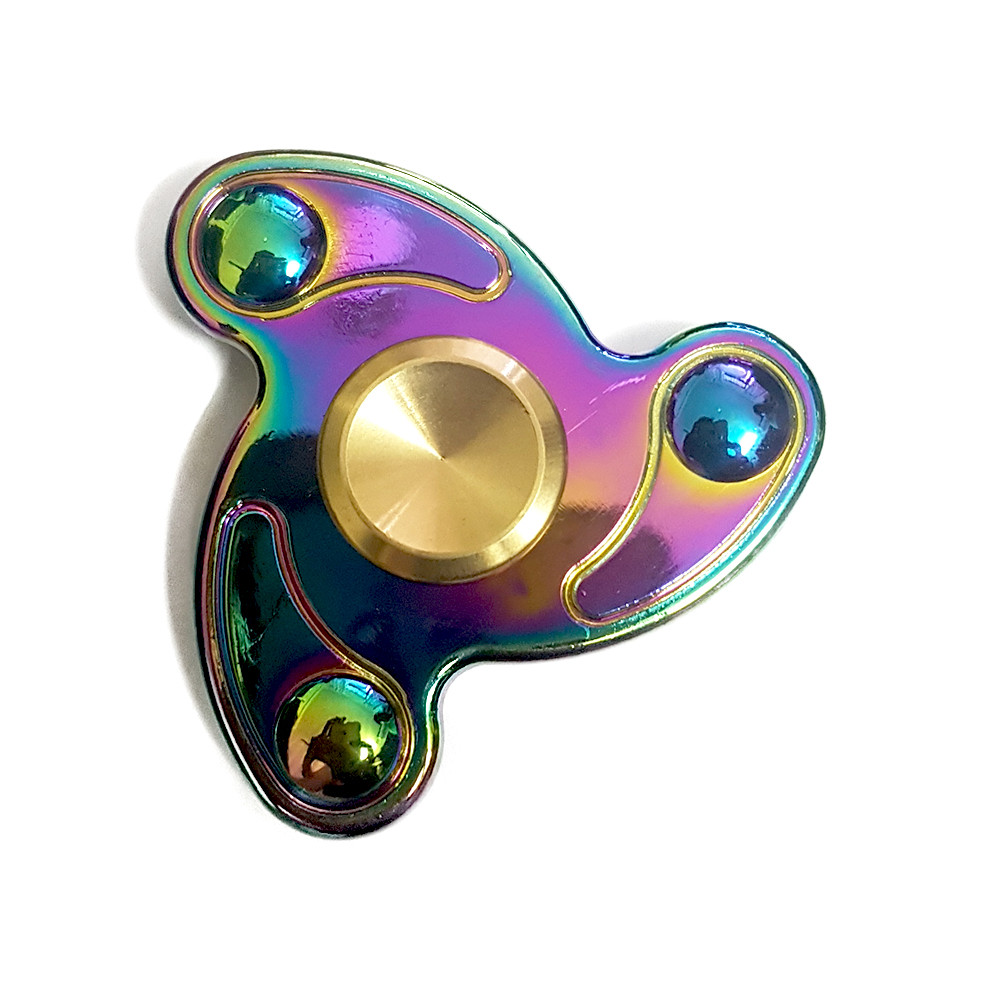 Con Quay Hand Fidget Spinner 3 cánh mạ titan 120-240 giây Legaxi HSBC