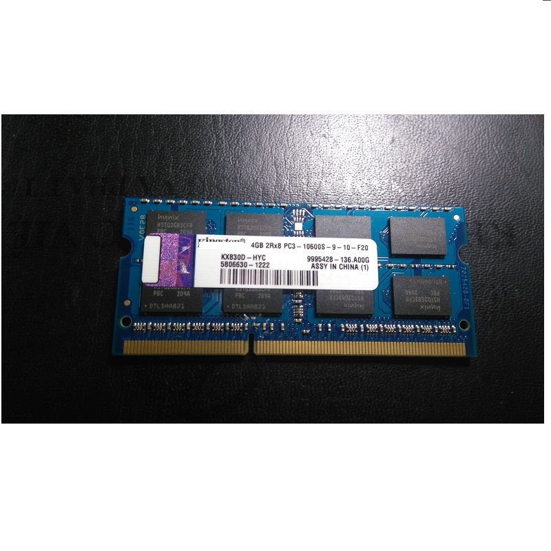 Ram Laptop 4GB DDR3 bus 1333 (10600S) ram dùng cho laptop