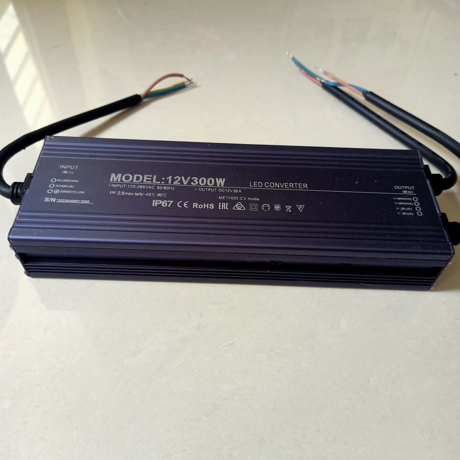 NGUỒN LED DC12V-300W