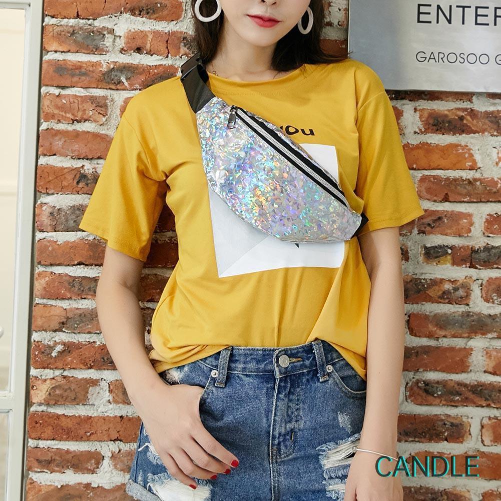 Túi Đeo Chéo Đính Kim Sa Lấp Lánh