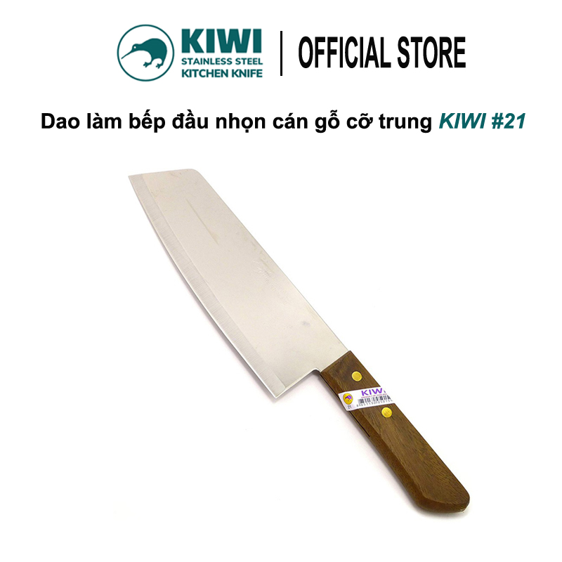 DAO NHÀ BẾP TRUNG CÁN GỖ KIWI THÁI LAN No.21