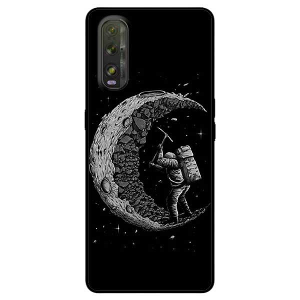 Ốp lưng dành cho Oppo Find X2 mẫu Đào Trăng