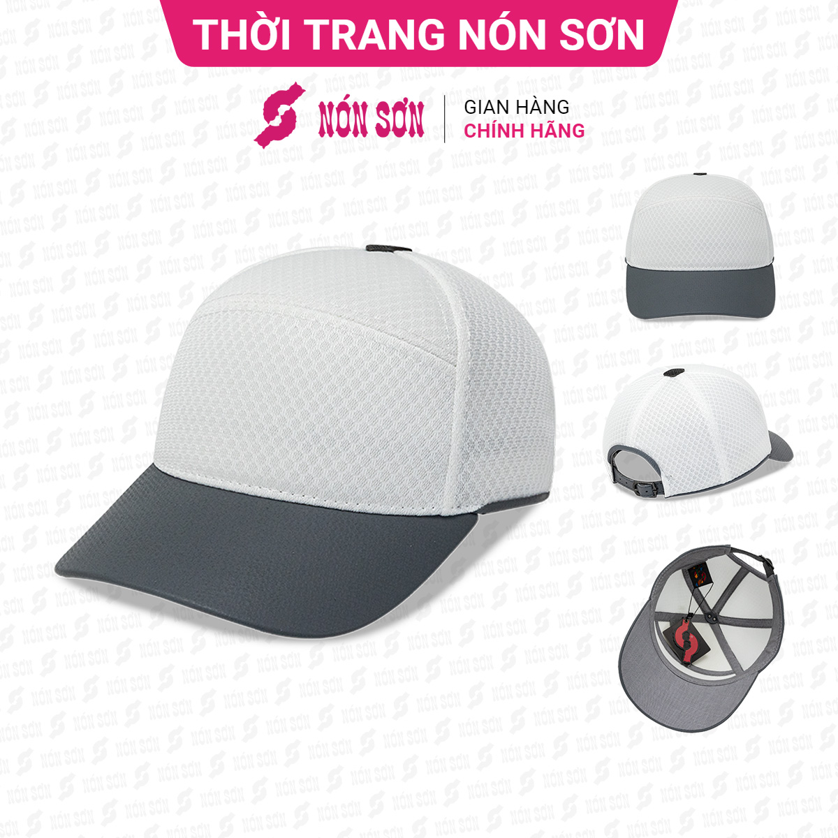 Mũ kết lưỡi trai nam nữ thời trang NÓN SƠN MC248A-TR2