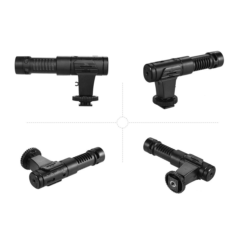 Micrô Phỏng vấn Video Vlog Ghi âm Siêu thu nạp Cardioid