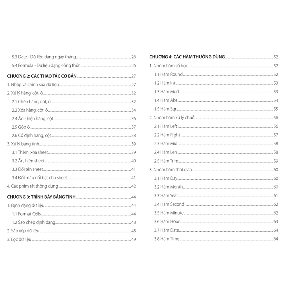 Combo 4 Sách Word - Excel - Powerpoint - 36 Biểu mẫu Excel kèm Video bài giảng &amp; Sổ tay 250 phím tắt