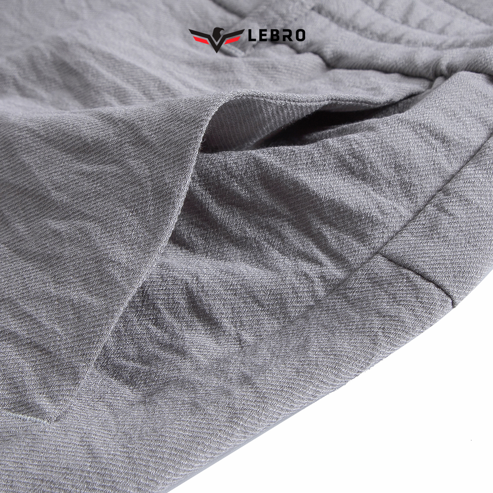 Quần đũi short nam, quần đùi đũi nam, quần sooc đũi nam chất liệu Linen cao cấp chất liệu thoáng mát LEBRO QSD23-01