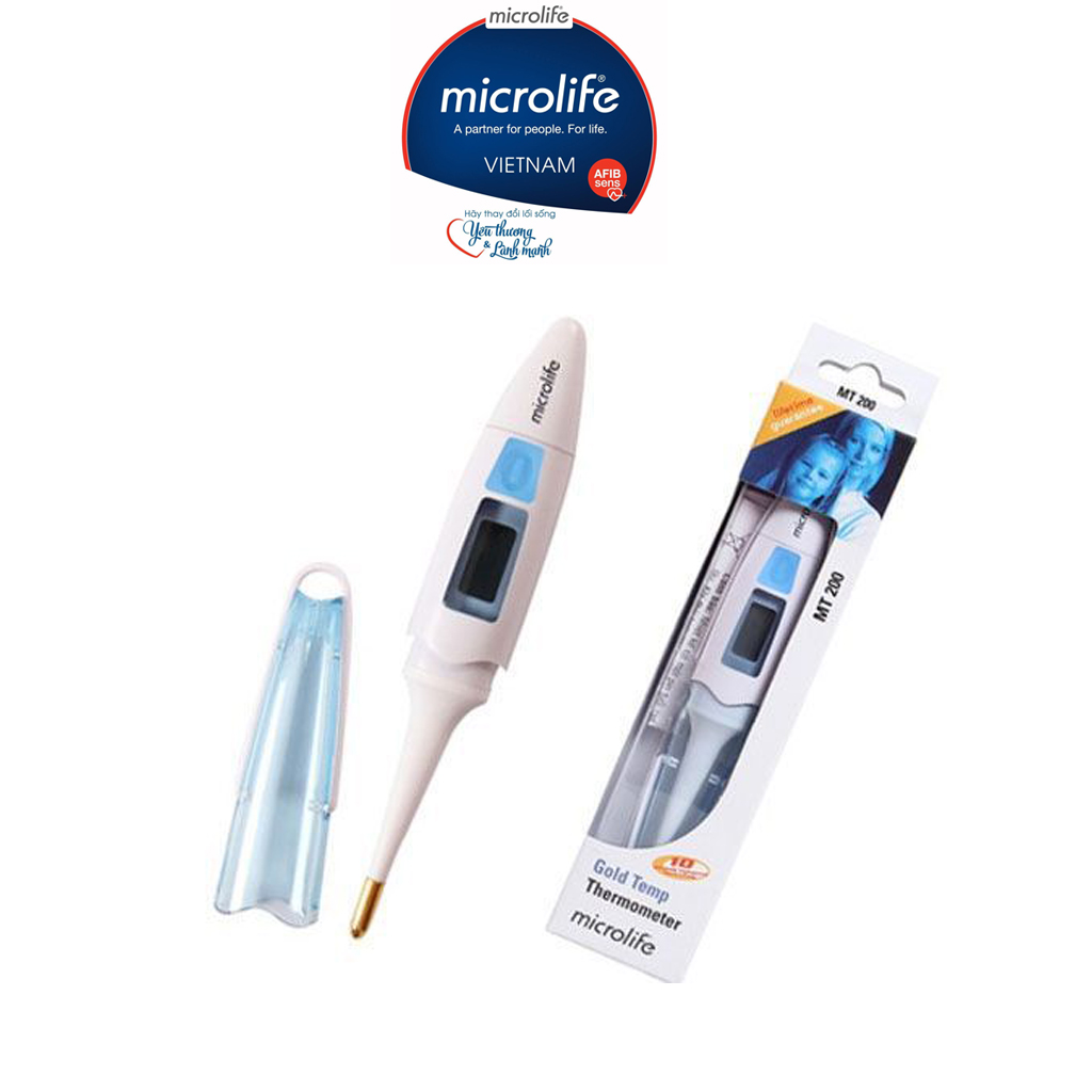 Nhiệt kế điện tử Microlife MT200 - Đo Nhanh , Chính Xác Trong 10 Giây | Thương Hiệu Thụy Sỹ