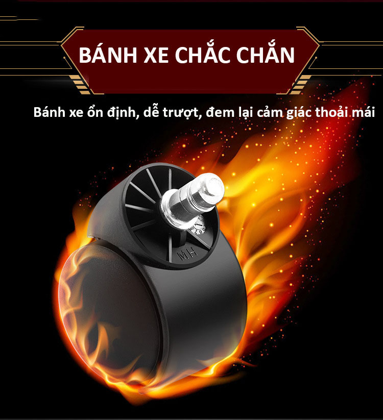 Ghế Gaming GG-110 - Đệm Ghế Cao Su Non Bọc Da PU Cao Cấp - Đủ Màu - Có Gác Chân - Hàng Chính Hãng