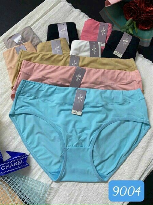 Combo 5 Quần Lót Nữ Thun Lạnh Trơn Voronin N9004, N9005 – Mát Lạnh, Êm Ái, Thoáng Khí