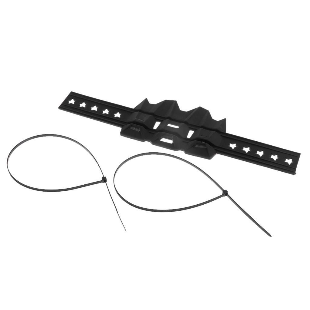 2x Black Exhaust Guard Heat