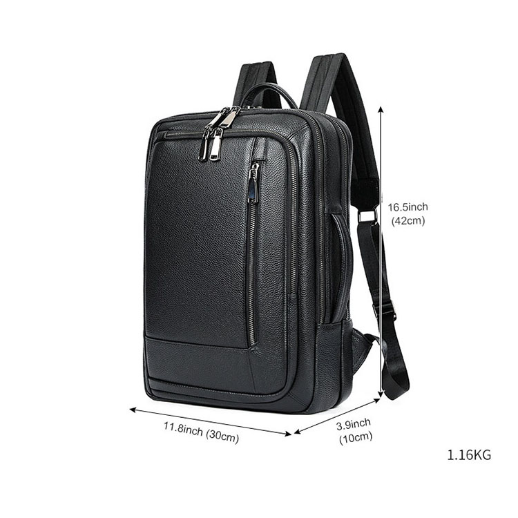 Balo nam da bò BHM2304 Ba lô laptop 16inch, thiết kế mới đa năng hơn