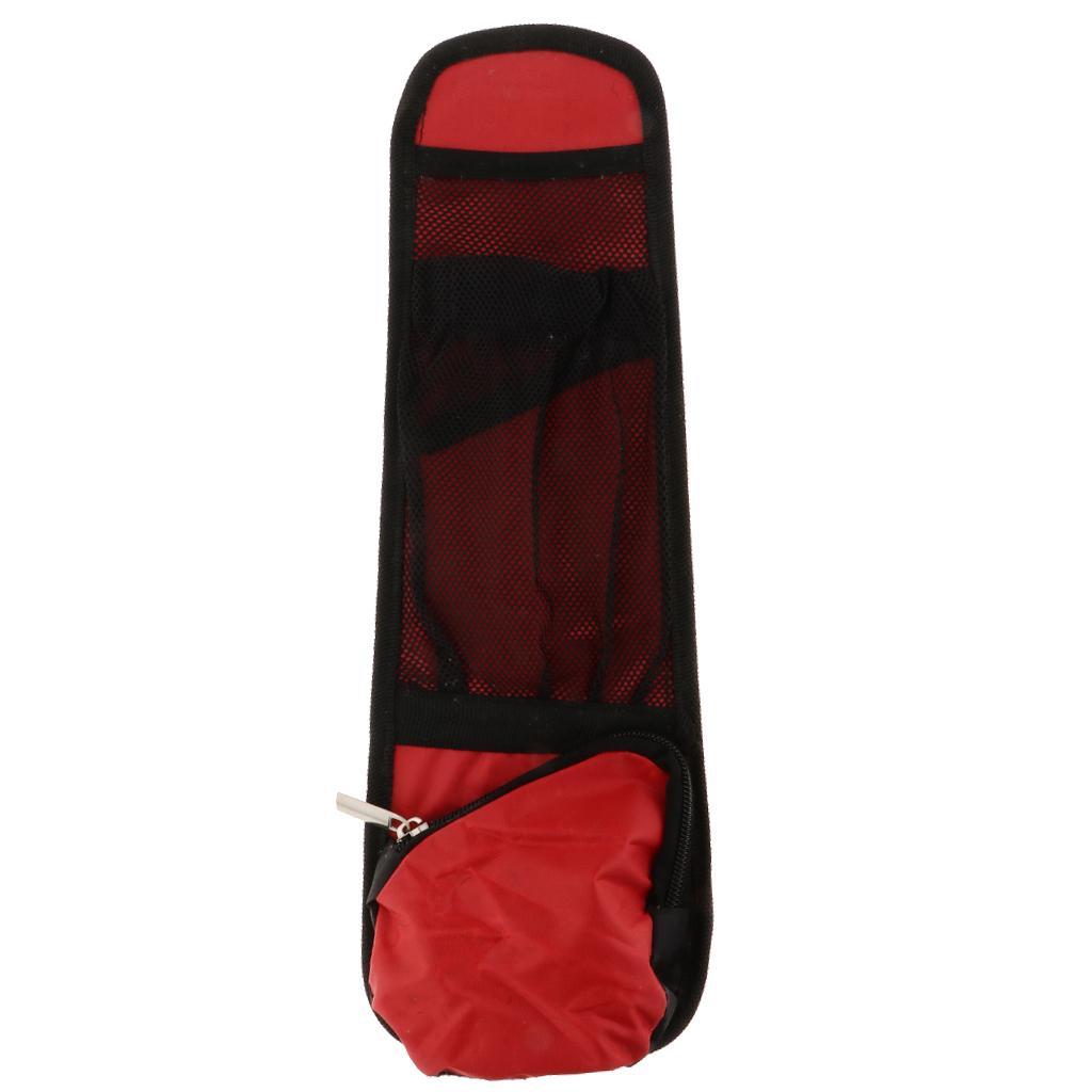 SUV Seat Side Storage Organizer Interior Multi-Use Bag Pocket Red