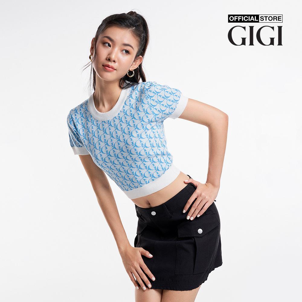 GIGI - Chân váy chữ A mini phối túi thời trang G3301S221519