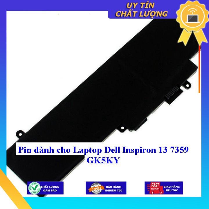 Pin dùng cho Laptop Dell Inspiron 13 7359 GK5KY - Hàng Nhập Khẩu New Seal