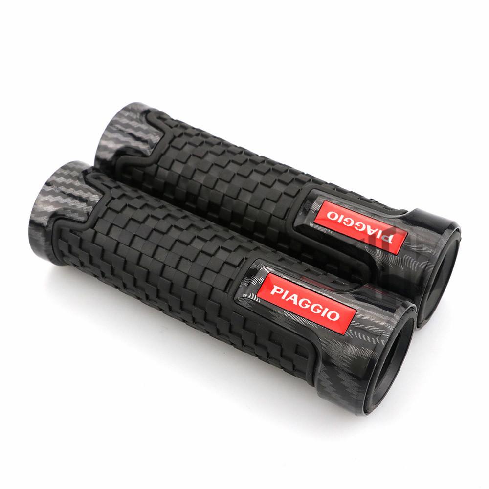 Bọc Tay Lái Xe Mô Tô Bằng Sợi Carbon Piaggio 22mm Cho Vespa Gts Sprint Primavera 150 Lx