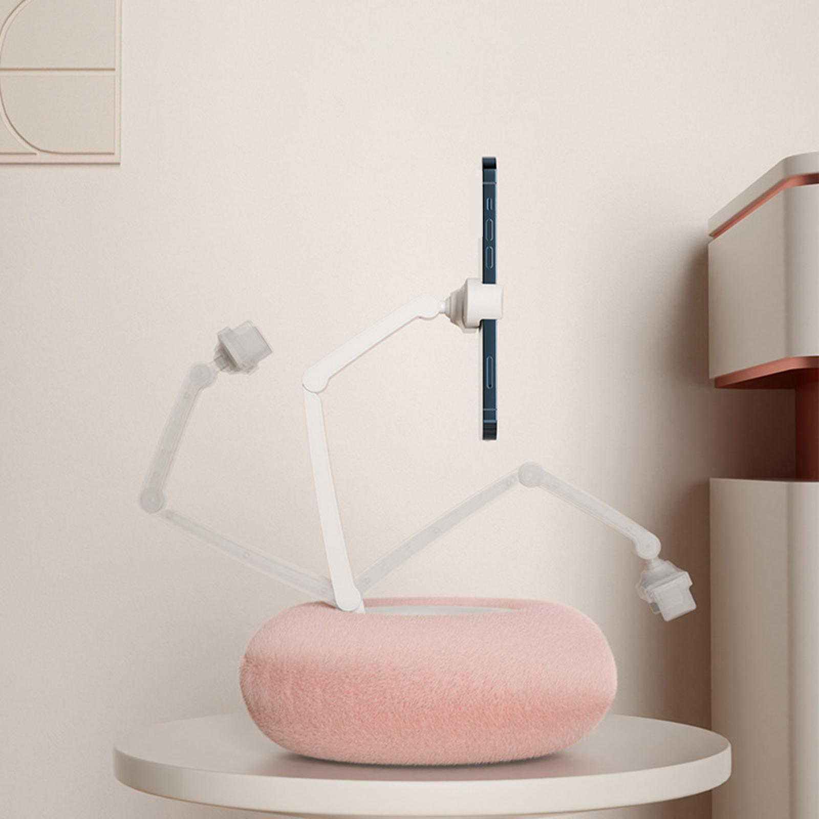 Mobile Phone Holder Cushion Stand Clip Clamp for NightStand Office Decor
