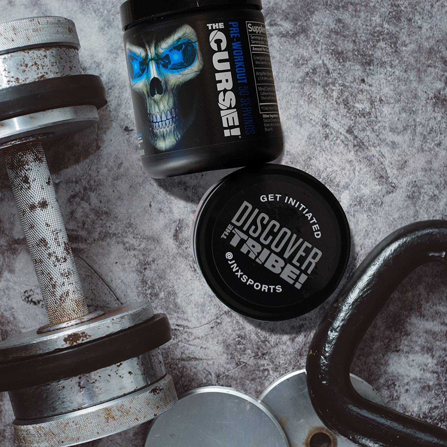 JNXSports The Curse Pre-Workout (50 Serving) Hỗ Trợ Tăng Sức Mạnh Trước Tập, Duy Trì Sức Bền, Tập Trung Cao Độ