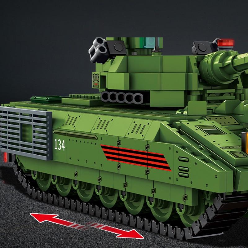 Xe Tăng T-14 hồng quân Liên Xô, Đồ chơi Lắp ráp thông minh, Mô hình xe tank