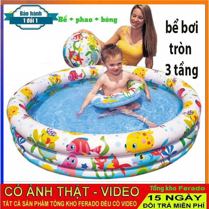 Bể bơi tròn cho bé