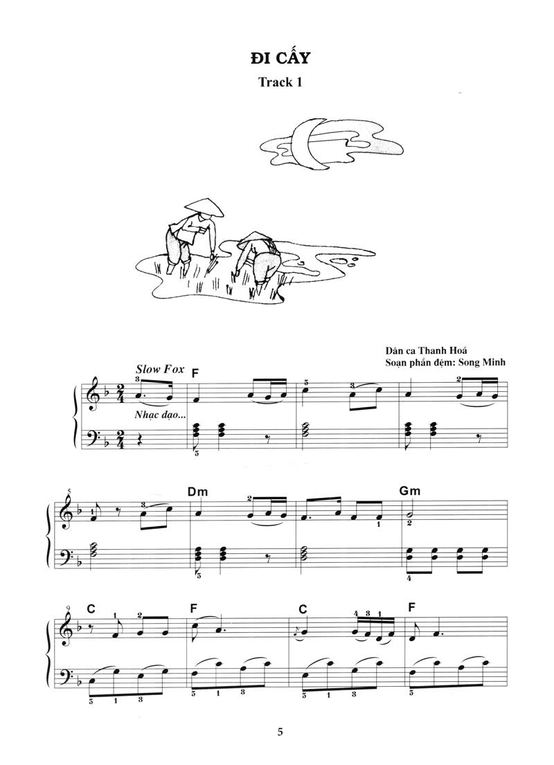 Sách Thực Hành Đệm Piano - Chủ Đề: Ca Khúc Thiếu Nhi (Phần 2)