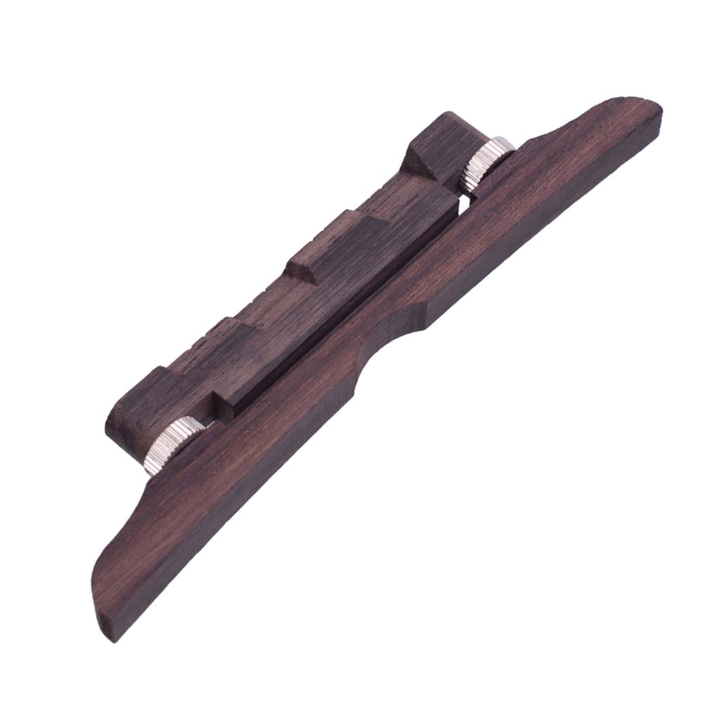 Rosewood Adjustable Mandolin Bridge for Mandolin Banjo Parts Accessories