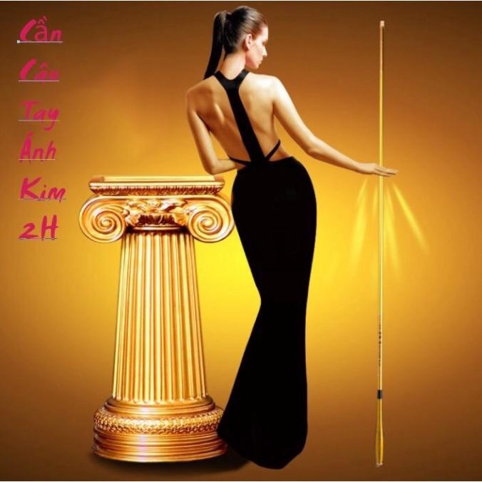 Cần Câu Tay Ánh Kim 2H Siêu Nhẹ