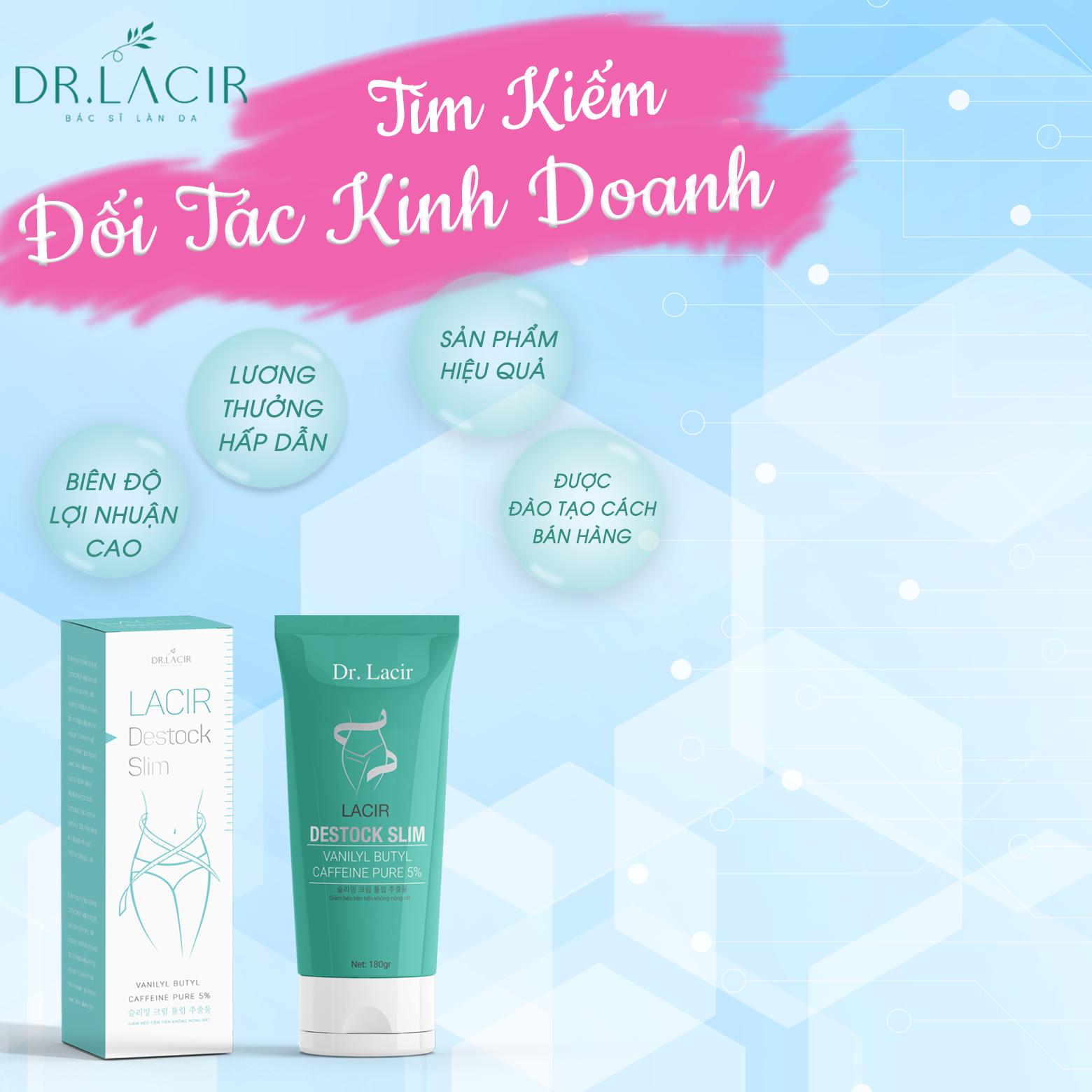 Kem Tan Mỡ Bụng Dr Slim Thương Hiệu Hàn Quốc Dr Lacir