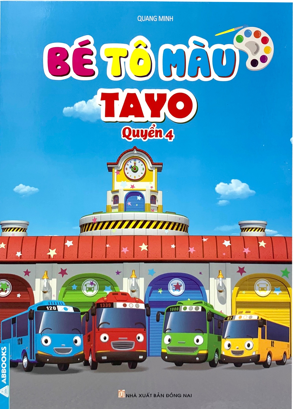 Bộ Sách Bé Tô Màu - Tayo (Bộ 4 Cuốn)