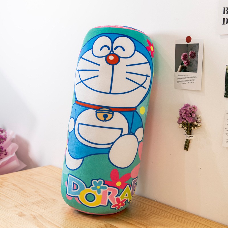 Gối Ôm Doremon Dễ Thương Siêu Mềm Mịn Vải Miniso Co Giãn 4 Chiều, Hàng Xịn Cao Cấp Loại 1