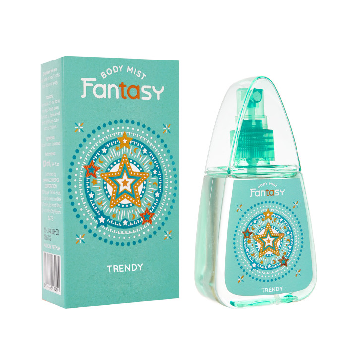 Nước hoa toàn thân Fantasy - Trendy 100 ml chính hãng