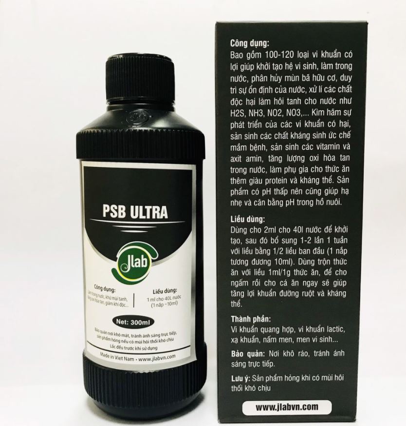 Vi Khuẩn Quang Hợp Jlab - PSB Ultra (Bản Mới 300ml)