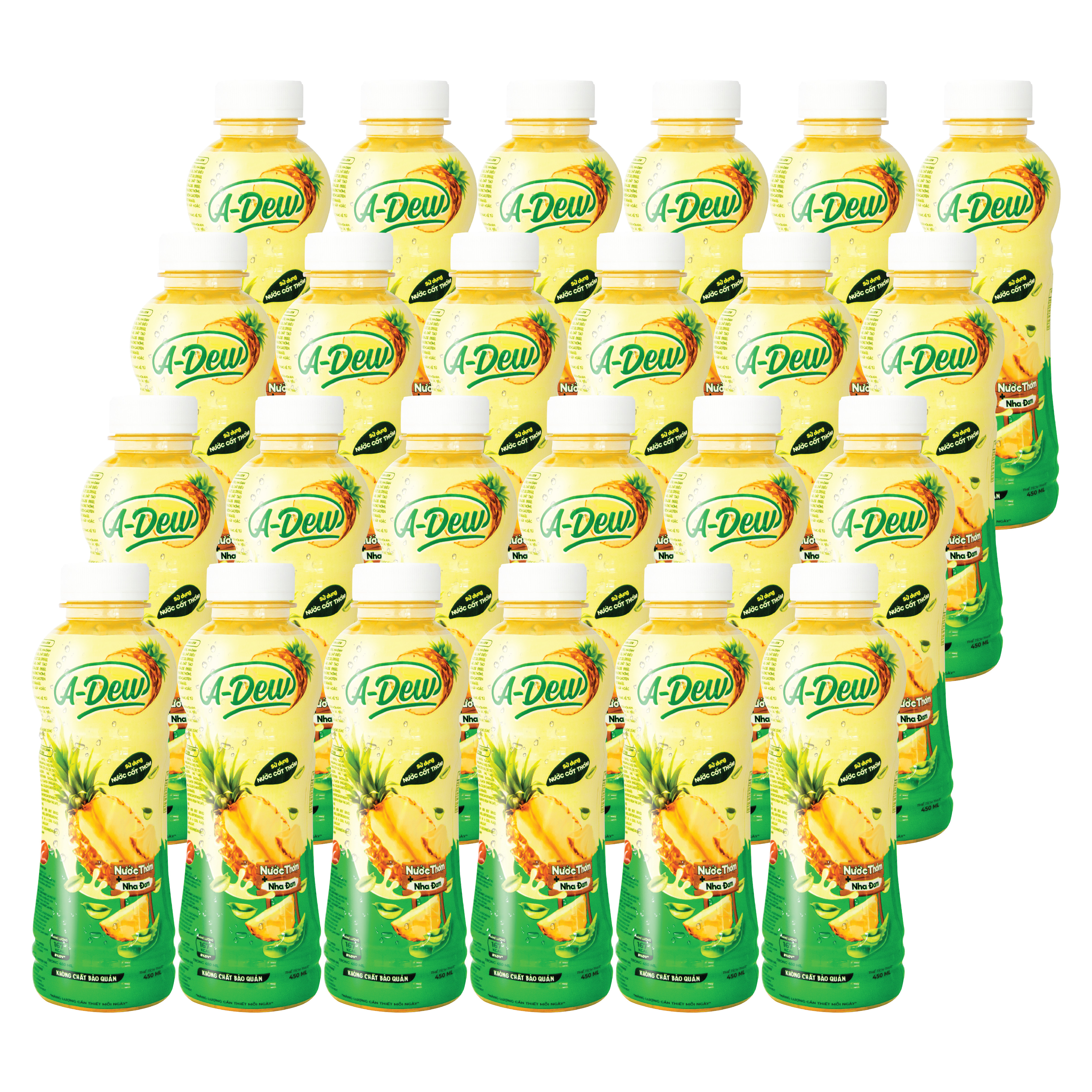 Nước Thơm Nha Đam A-Dew Chai 450ml - Thùng 24 Chai