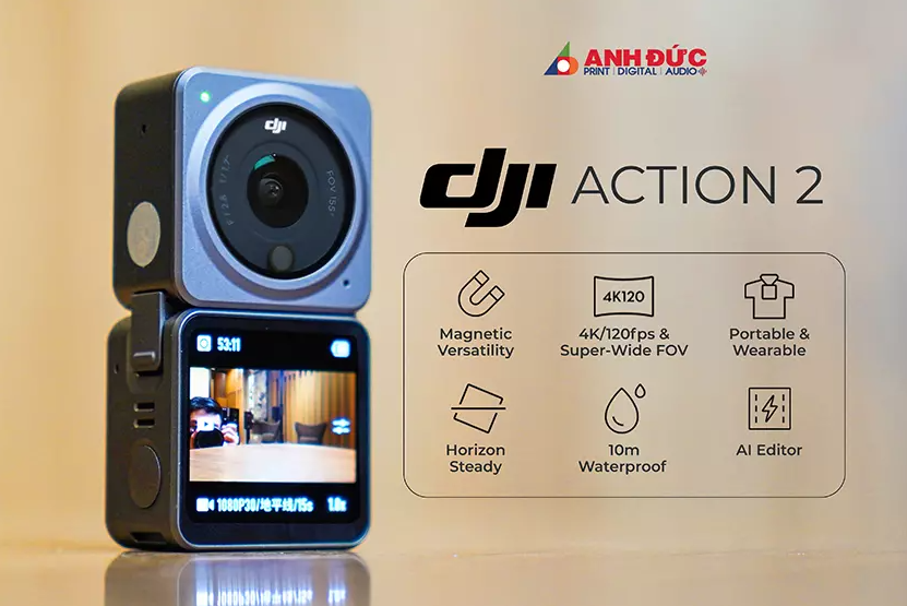 DJI Osmo Action 2 Dual-Screen Combo - Hàng Chính Hãng