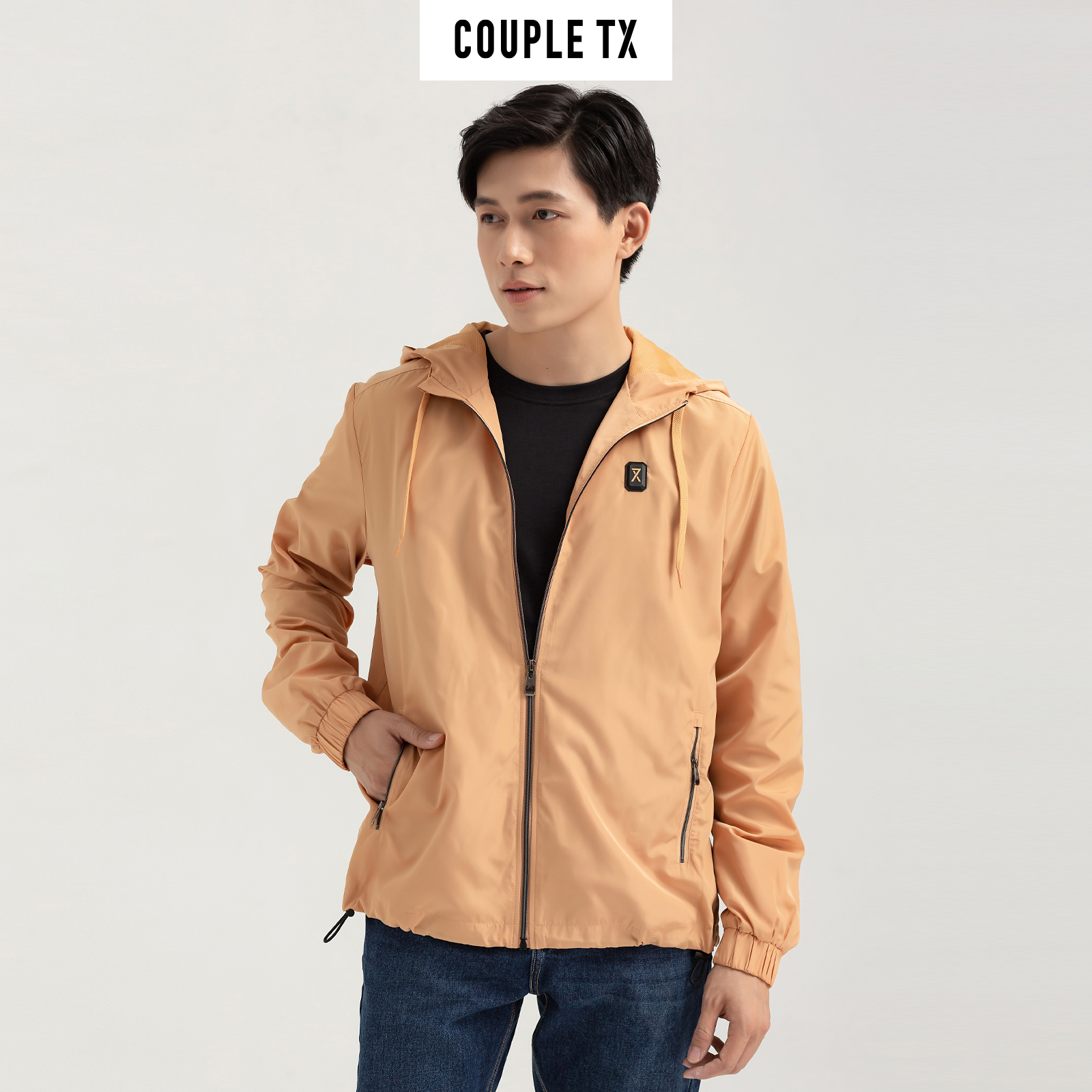 COUPLE TX - Áo khoác Nam Basic Dây Kéo Kim Loại MOP 1032