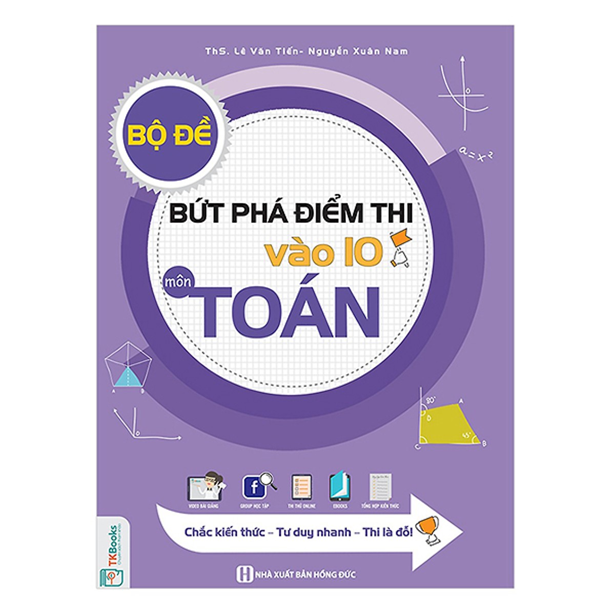 Combo Bộ Đề Bứt Phá Điểm Thi Vào Lớp 10 Môn Toán - Văn - Anh ( Tặng kèm nút đỡ điện thoại dễ thương)