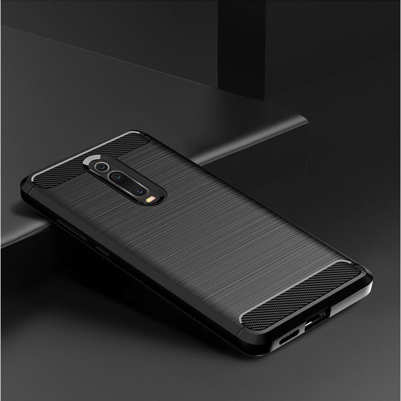 Ốp lưng cho Xiaomi Mi 9T K20 Pro Carbon phay xước chống sốc chống vân tay