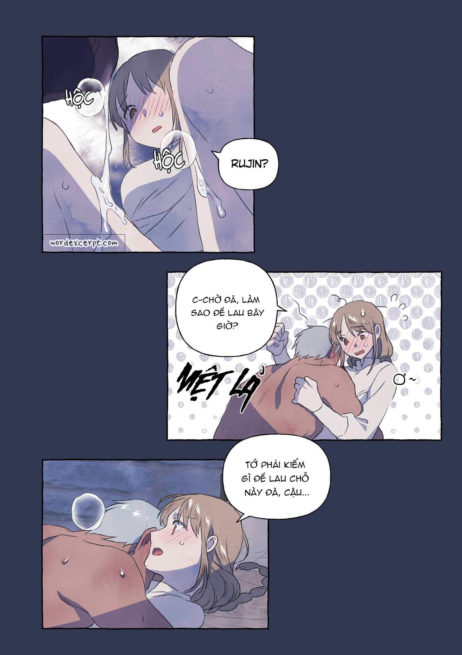 mối tình đầu của chàng sói khờ chapter 4 31