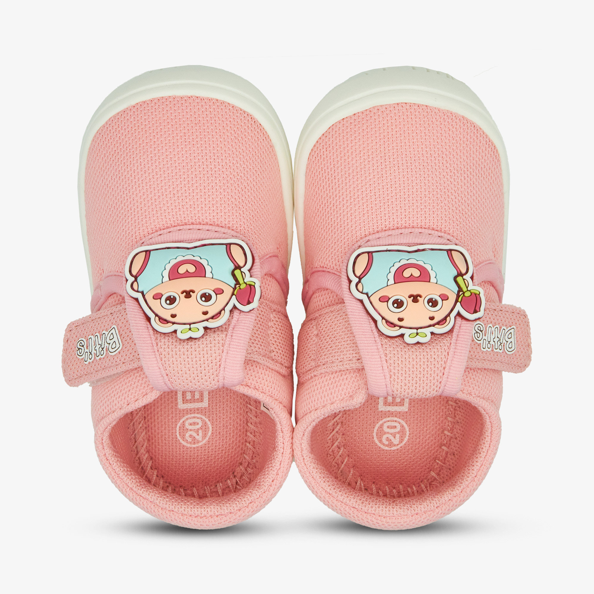 Giày First Shoes Thông Dụng thông dụng BST Gấu Chú Tâm Bé gái Biti's BSG006300HOG (Hồng)