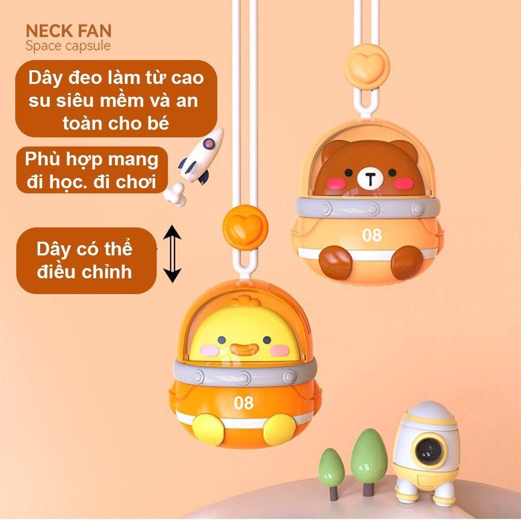 ️HOT SUMMER 2023️ ĐỒ CHƠI QUẠT MINI ĐEO CỔ HÌNH DỄ THƯƠNG NECK FAN KHÔNG CÁNH, SẠC USB NHỎ GỌN, TIỆN LỢI CHO MÙA HÈ