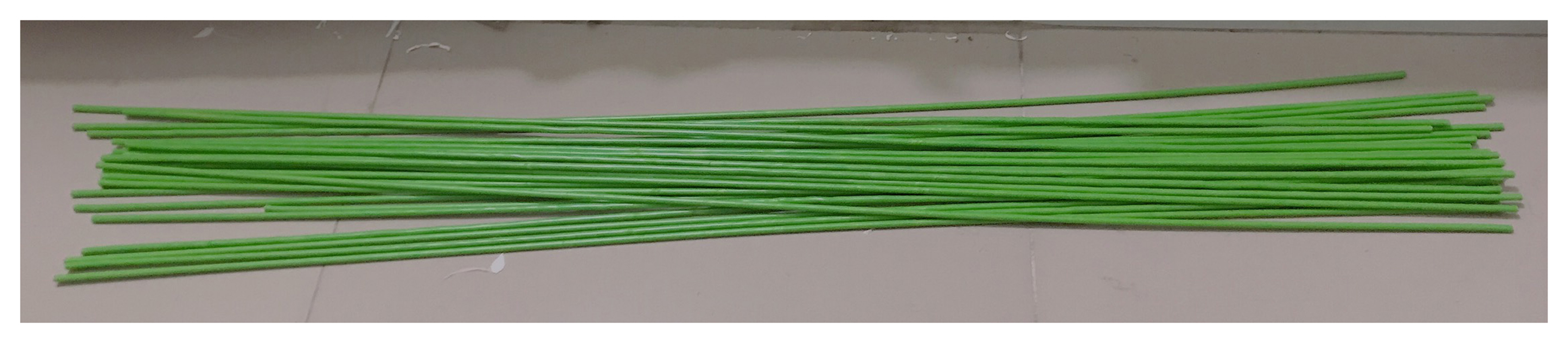 10Kg Que Thép Chống Lan Bọc Nhựa Màu Xanh Dài 80cm