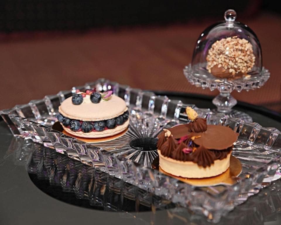 Đĩa pha lê Rogaska Crown Jewel 35x19cm