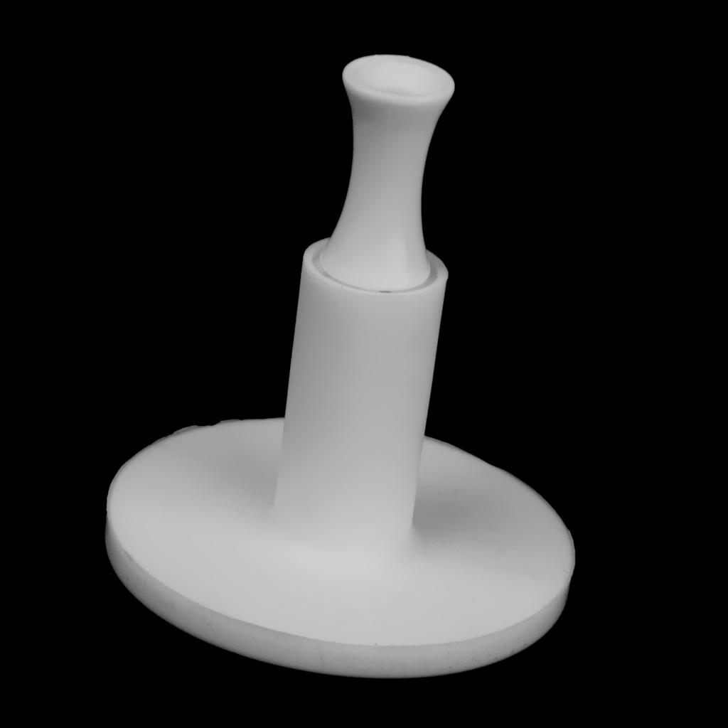 White Rubber Golf TEE Holder for Golf Driving Range Tees