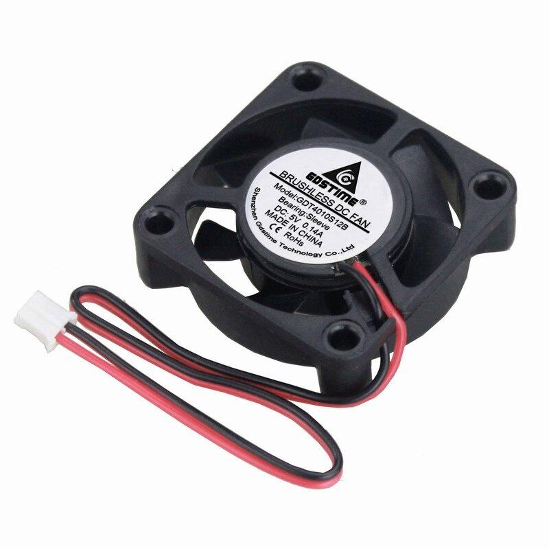 1Pcs Gdstime 1-Wire PH1.0 4cm 40mm x 1mm 40x40x1mm 1V Brushless DC Cooling Fan 401