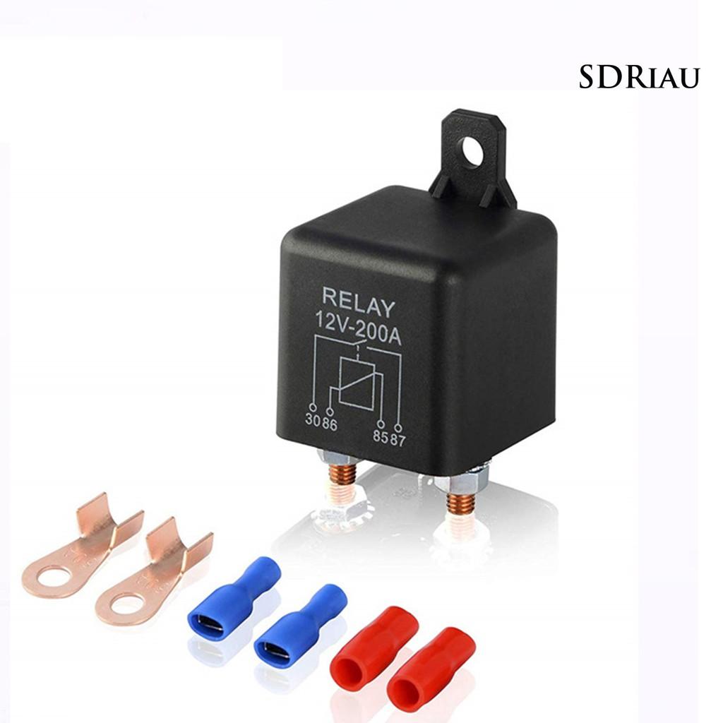 Rơ Le Khởi Động 4 Pin Qcd-Zl180 12v 200a Chuyên Dụng