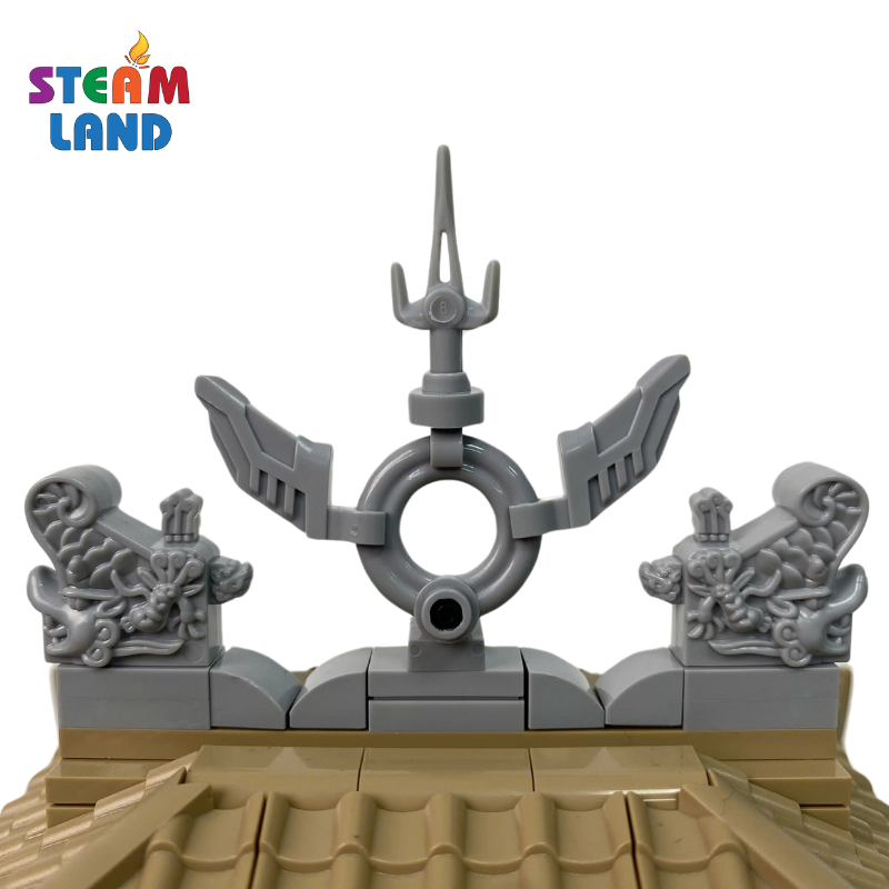 Bộ Lắp Ráp Mô Hình Steamland - Khuê Văn Các | 666 Chi Tiết | Quà Lưu Niệm Đặc Biệt Cho Trẻ Từ 6 Tuổi | Chất Liệu Nhựa ABS An Toàn