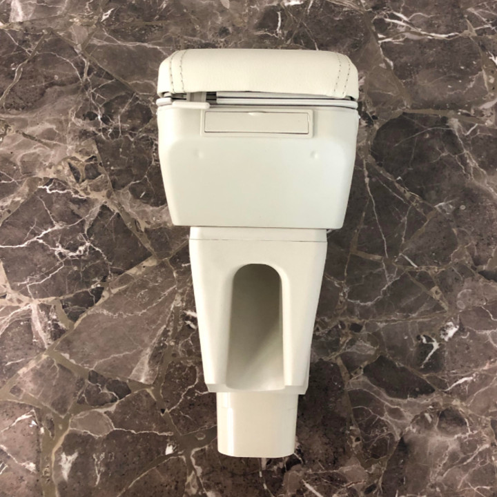Hộp tỳ tay dành cho ô tô, xe hơi dùng cho xe Toyota Wigo tích hợp 7 cổng USB DUSB-WO-B