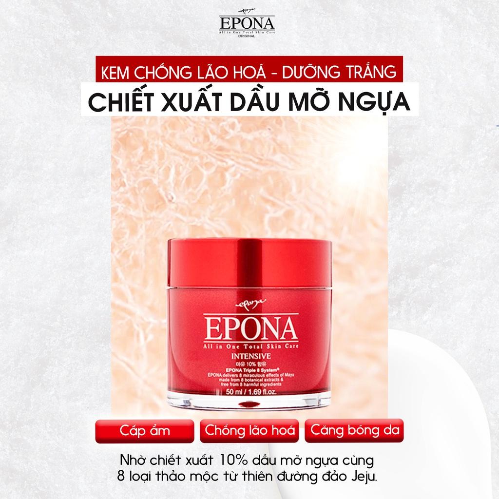 Kem Dưỡng Trắng Da Toàn Diện Epona All In One Total Skin Care 50ml