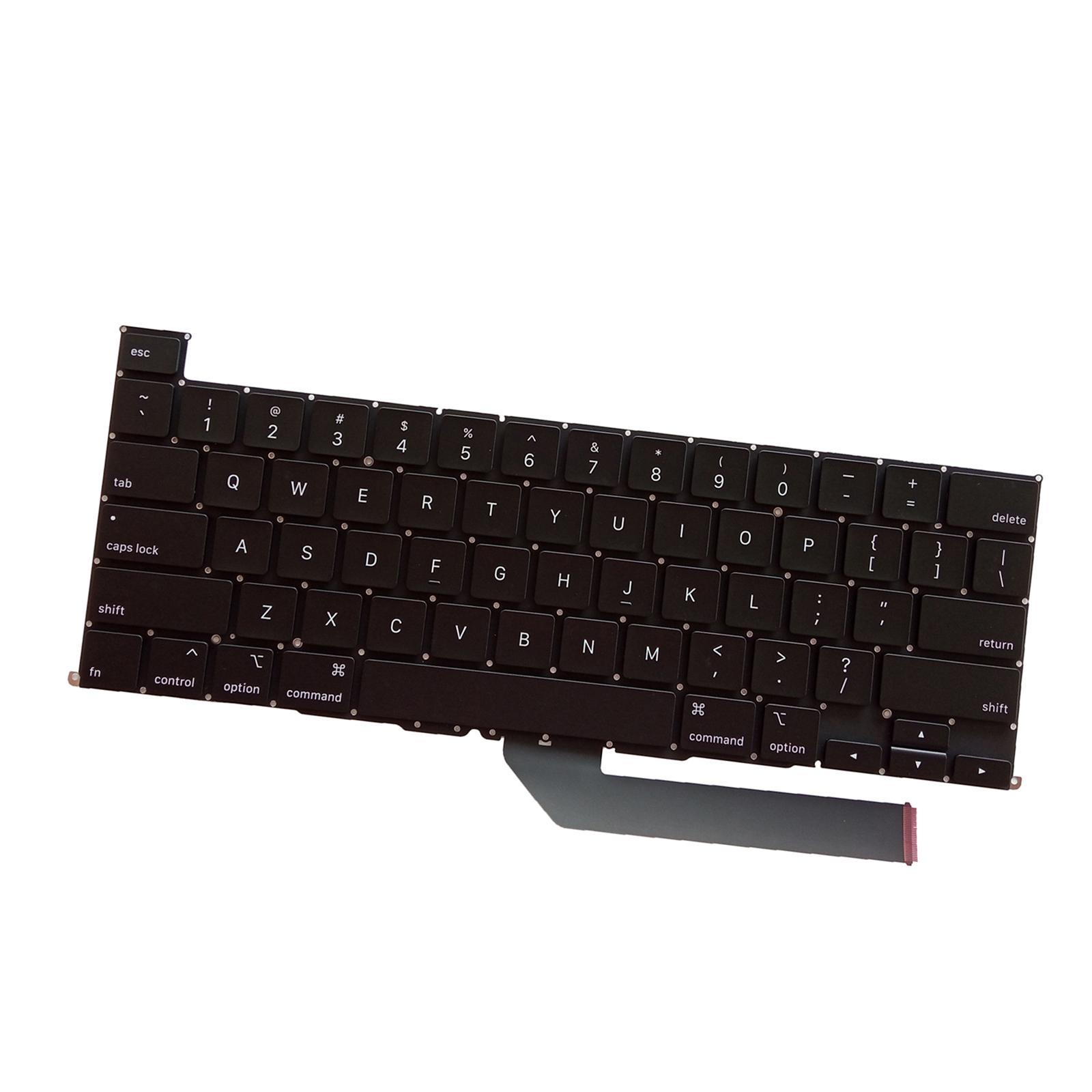 US Layout Laptop Keyboard for 16Inches A2141 2019 Durable ,High Performance
