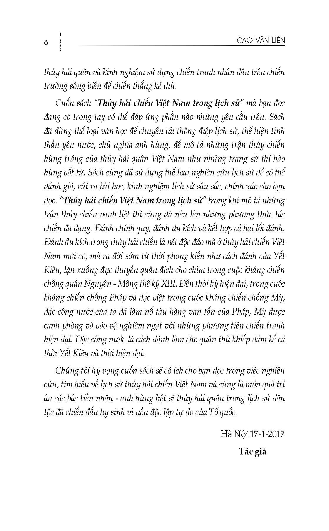Thủy Hải Chiến Việt Nam Trong Lịch Sử - PGS.TS. Cao Văn Liên