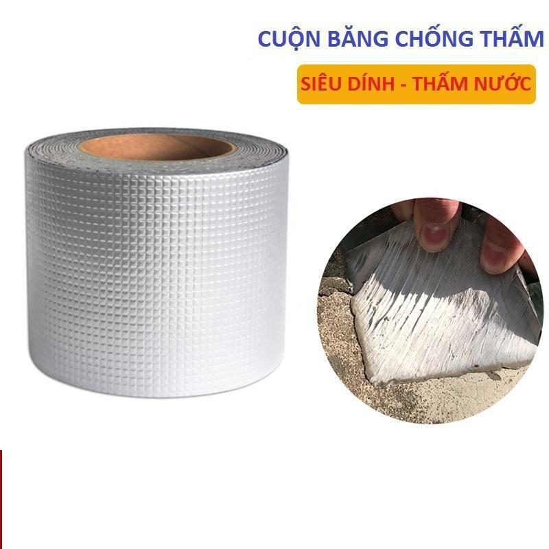 Băng Keo Siêu Dính Đa Năng, Keo Dán Chống Thấm Tường, mái tôn, xô, chậu, ống nước bể...